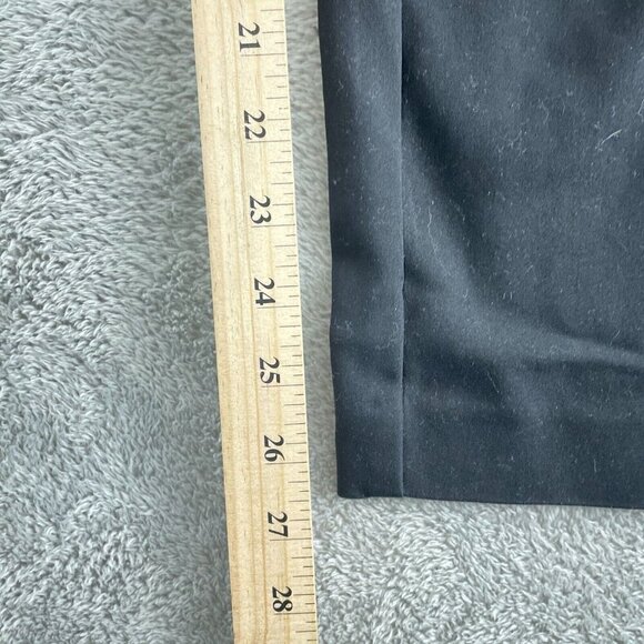Ann Taylor Loft Black Skinny Pants Size 8 Blend Mid-Rise Womens 5778 - Picture 8 of 11